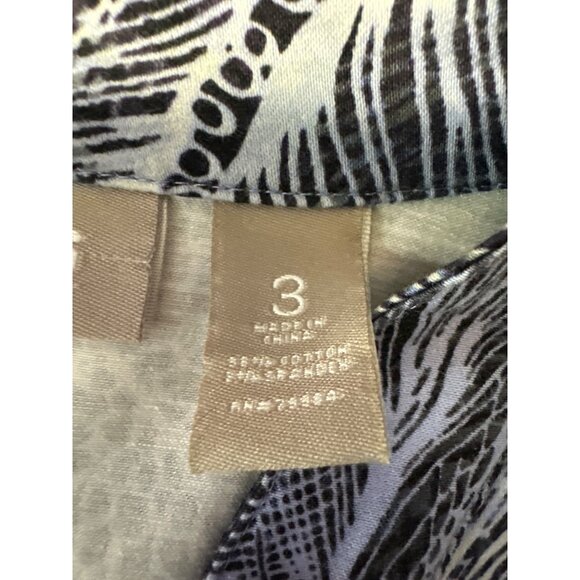 Chico's Long Sleeve Mandarin Collar Button Front Jacket Women's Size 3 US XL - Picture 9 of 11